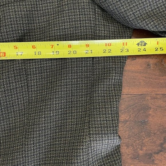 NWT Vintage Hardwick 3 Button Blazer Men’s Gray Brown Wool Blend‎ 44 Long Madmen - Picture 12 of 12
